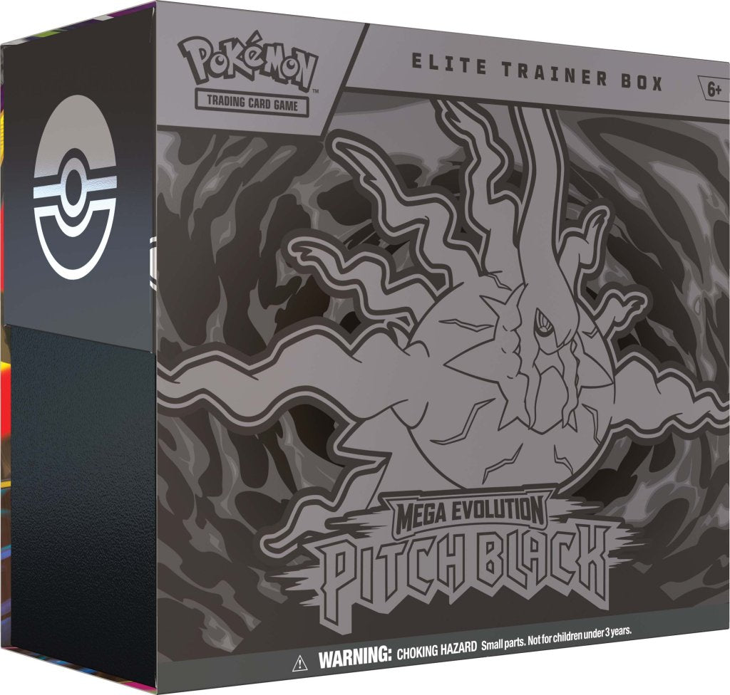 Pokémon TCG: Mega Evolution— Pitch Black Elite Trainer Box (pick up in store only)