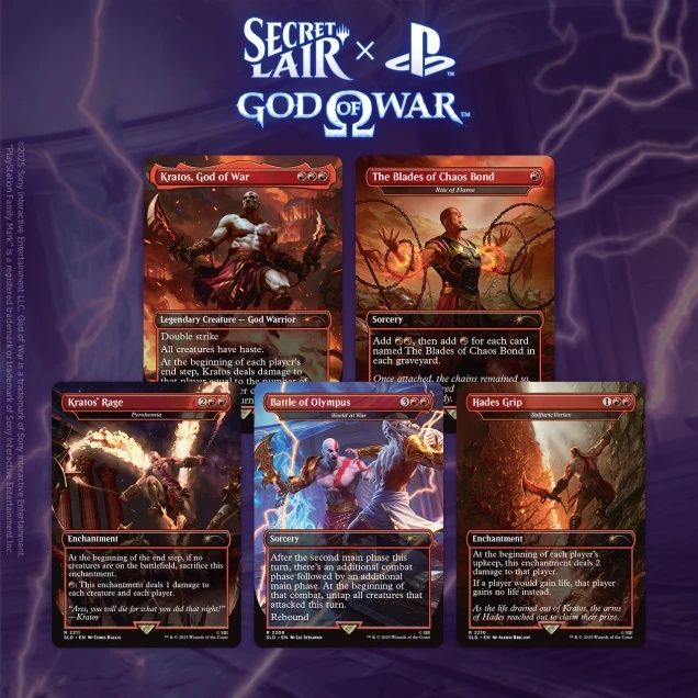 Magic Secret Lair x God of War: Greek - Pre-order