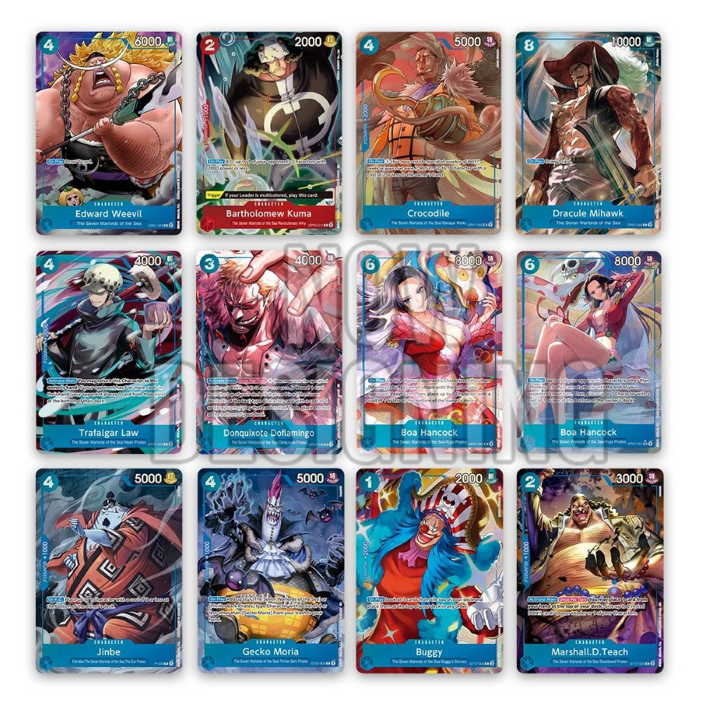 One Piece Card Game: 9-Pocket Binder Set – Seven Warlords of the Sea (pre-order) (limit 1)