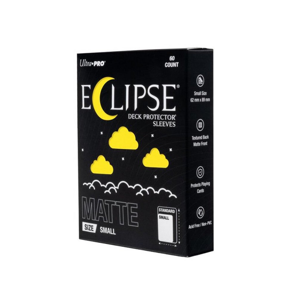 Ultra Pro: ECLIPSE Matte Small DECK PROTECTOR Sleeves: Lemon Yellow - 60ct