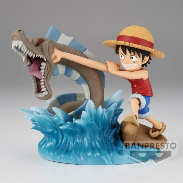 ONE PIECE - WORLD COLLECTABLE FIGURE LOG STORIES - MONKEY.D.LUFFY VS LOCAL SEA MONSTER