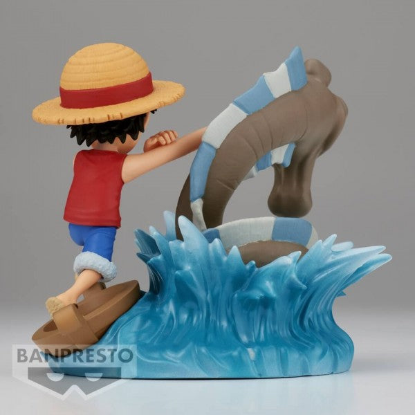 ONE PIECE - WORLD COLLECTABLE FIGURE LOG STORIES - MONKEY.D.LUFFY VS LOCAL SEA MONSTER