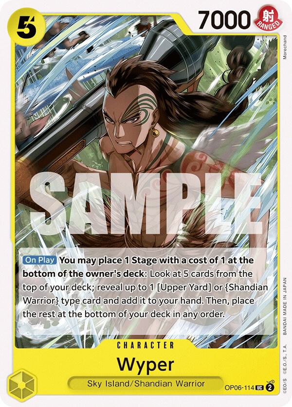 One Piece OP06 Wings of the Captain - Yellow