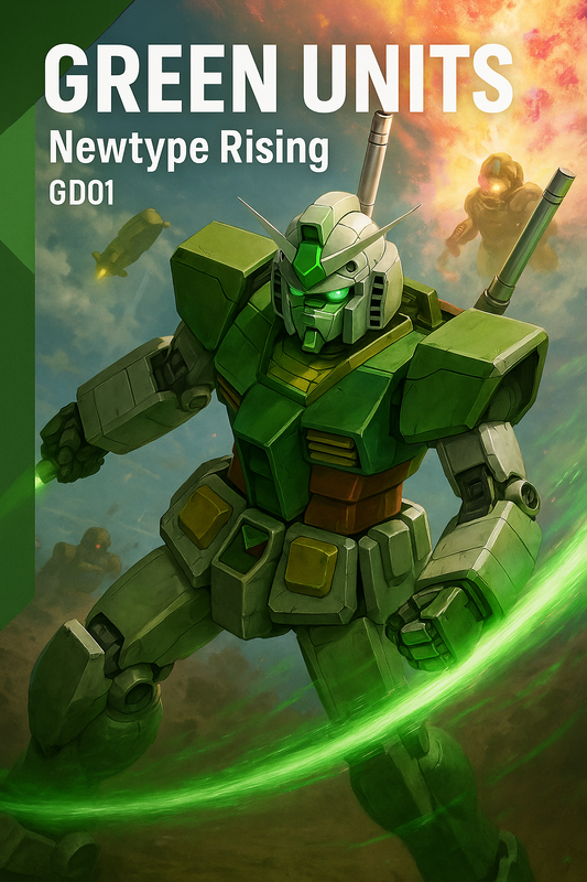 Gundam - Newtype Rising - Green Units