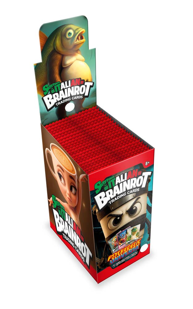 Skifidol Italian Brainrot Trading Card Game Booster Display (24) (Alpha Series)