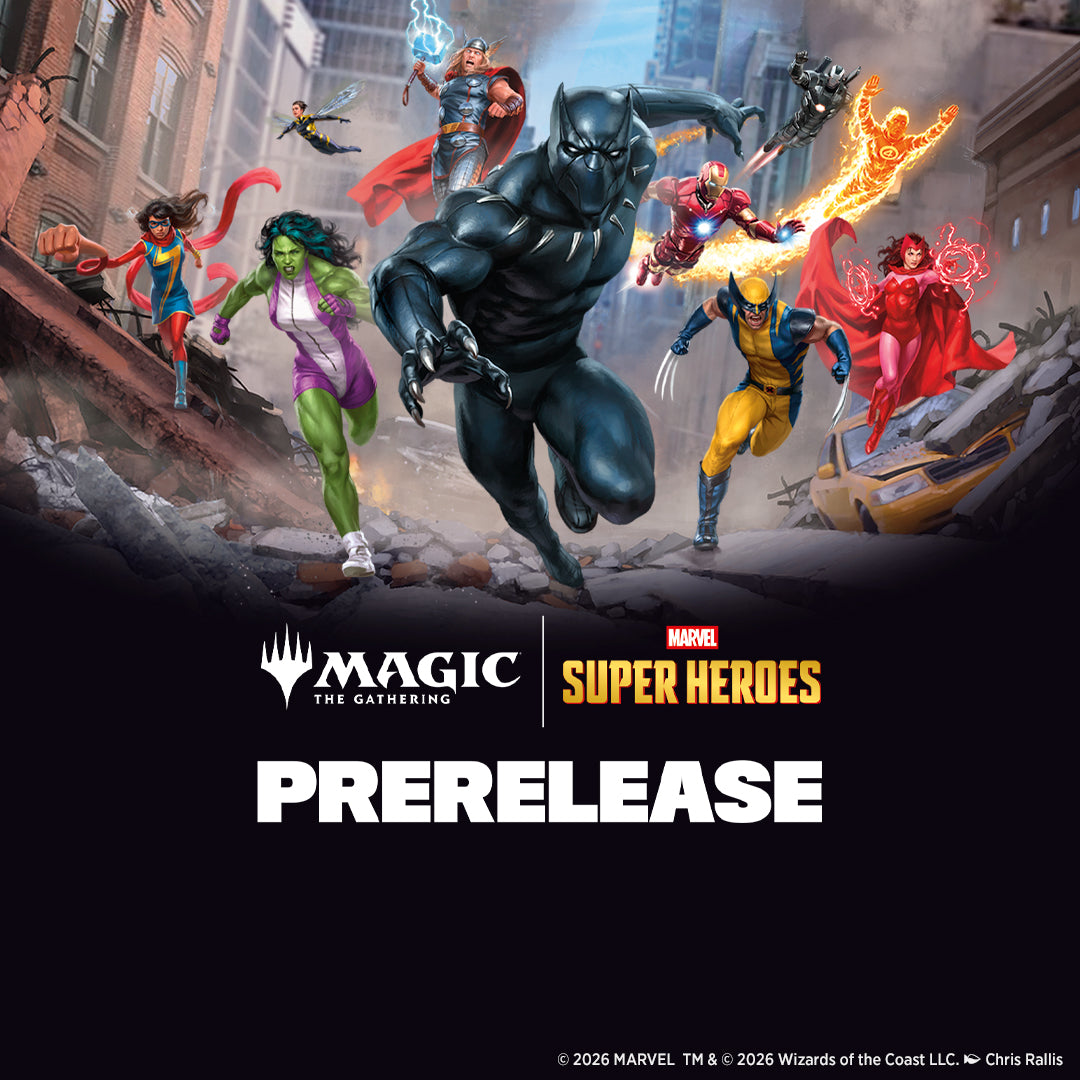 Prerelease: Magic: The Gathering® | Marvel Super Heroes