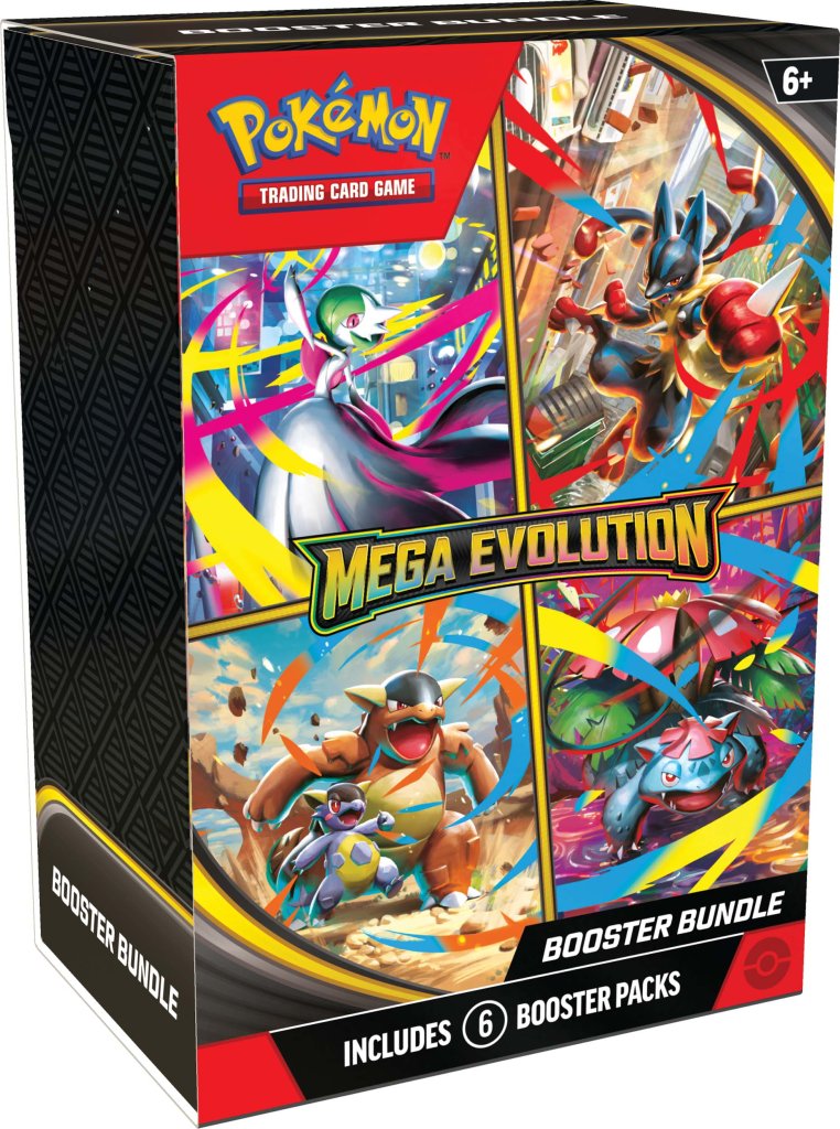Pokémon TCG: Mega Evolution Booster Bundle (limit 1 per person) (pick up in store) (pre-order)