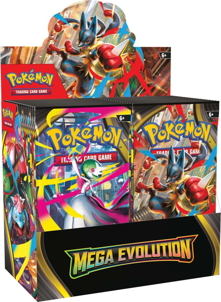 Pokémon TCG Mega Evolution Enhanced Booster Display (pre-order) (limit 1) (pick up in store only)