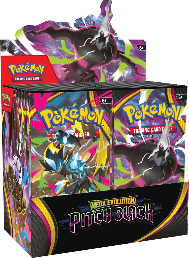 Pokémon TCG: Mega Evolution Pitch Black Booster Display (pick up in store only)