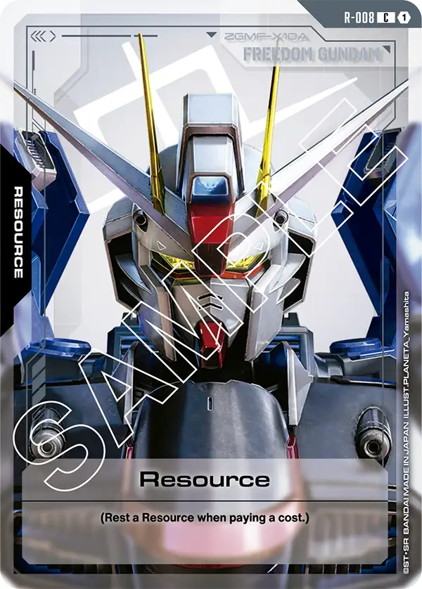 Gundam - Newtype Rising - Resource Tokens