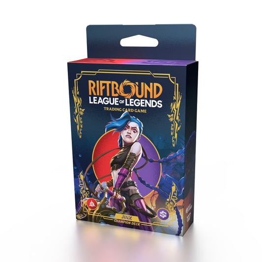 Riftbound: League of Legends TCG – Champion Deck – Set One: Origins – Jinx (pre-order) (limit 1) (pick up only)