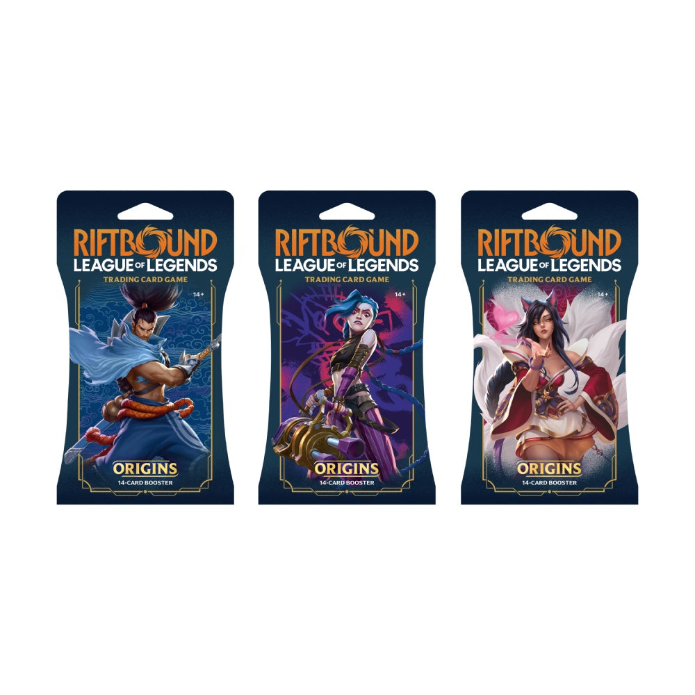 Riftbound: League of Legends TCG – Hanging Booster – Set One: Origins (pre-order)