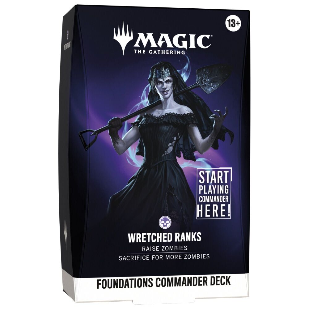 Magic Foundations - Starter Commander Deck Display