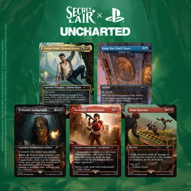 Magic Secret Lair x Uncharted - Pre-order