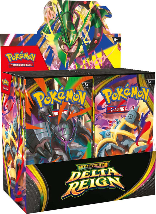 Pokémon TCG: Mega Evolution—Delta Reign Booster Display (pick up in store only)