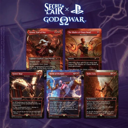 Magic Secret Lair x God of War: Greek - Pre-order