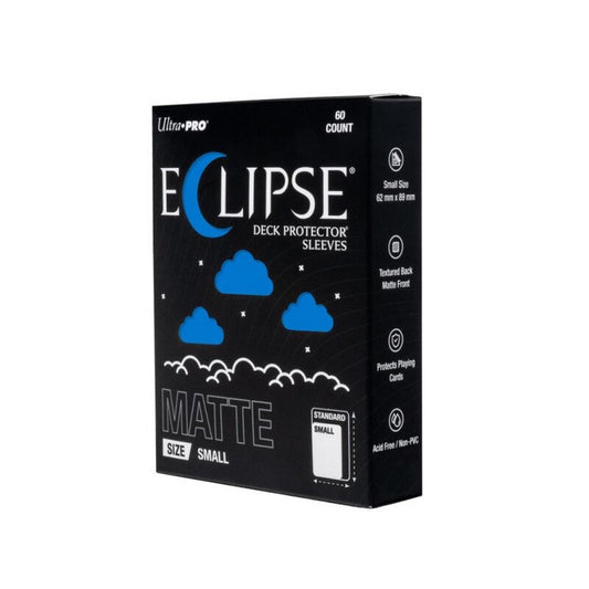 Ultra Pro: ECLIPSE Matte Small DECK PROTECTOR Sleeves: Pacific Blue - 60ct
