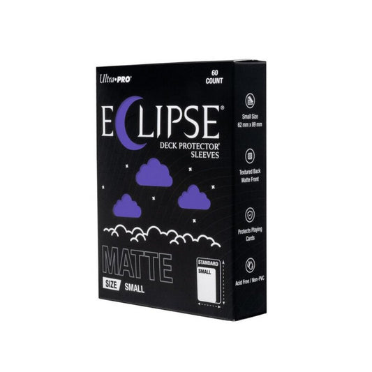 Ultra Pro: ECLIPSE Matte Small DECK PROTECTOR Sleeves: Royal Purple - 60ct