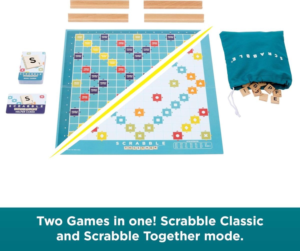 Scrabble Core Wood - ENGLISH - New Version