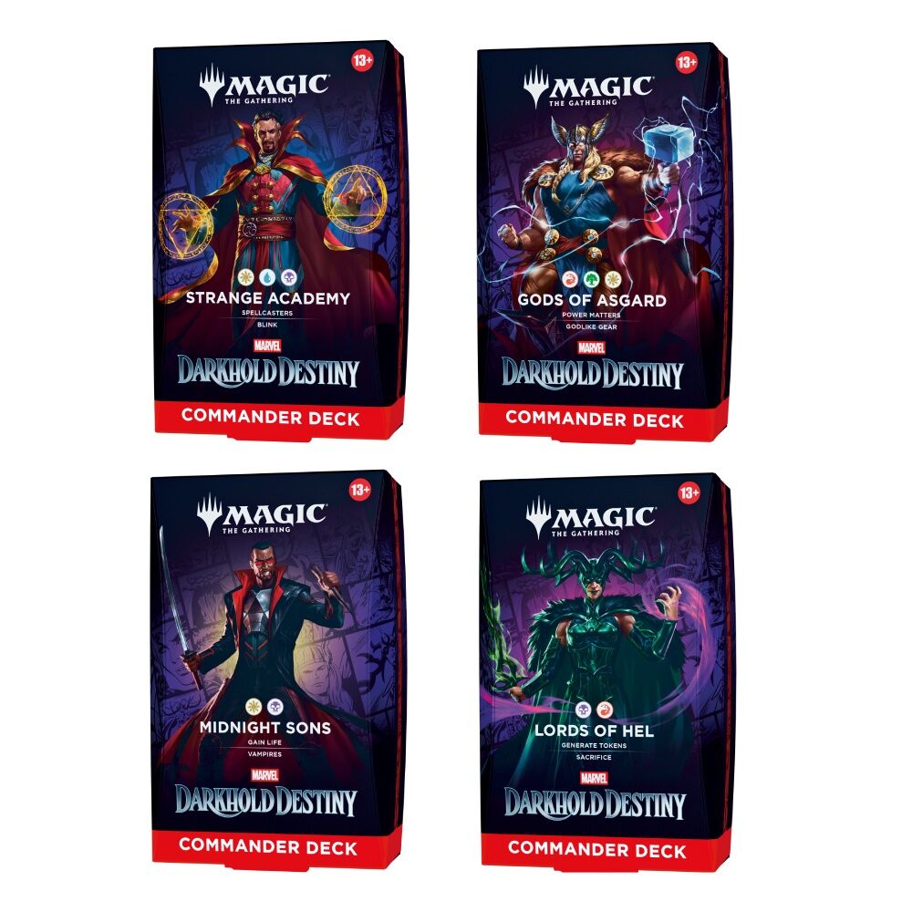 Magic: The Gathering® | Marvel: Darkhold Destiny – Commander Deck Display