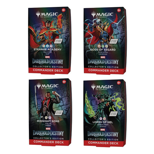 Magic: The Gathering® | Marvel: Darkhold Destiny – Collector Commander Deck Display