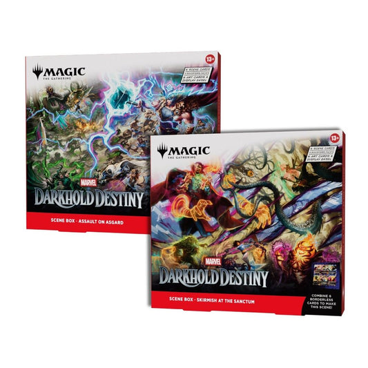 Magic: The Gathering® | Marvel: Darkhold Destiny – Scene Box (Set of 2)