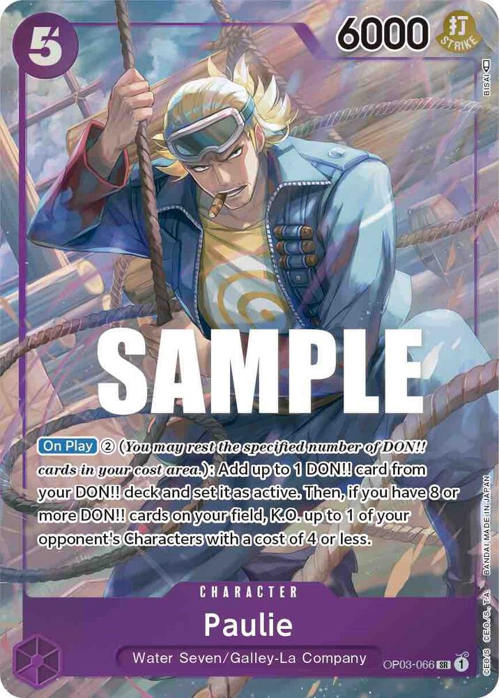 One Piece OP03 Pillars of Strength Singles - Purple