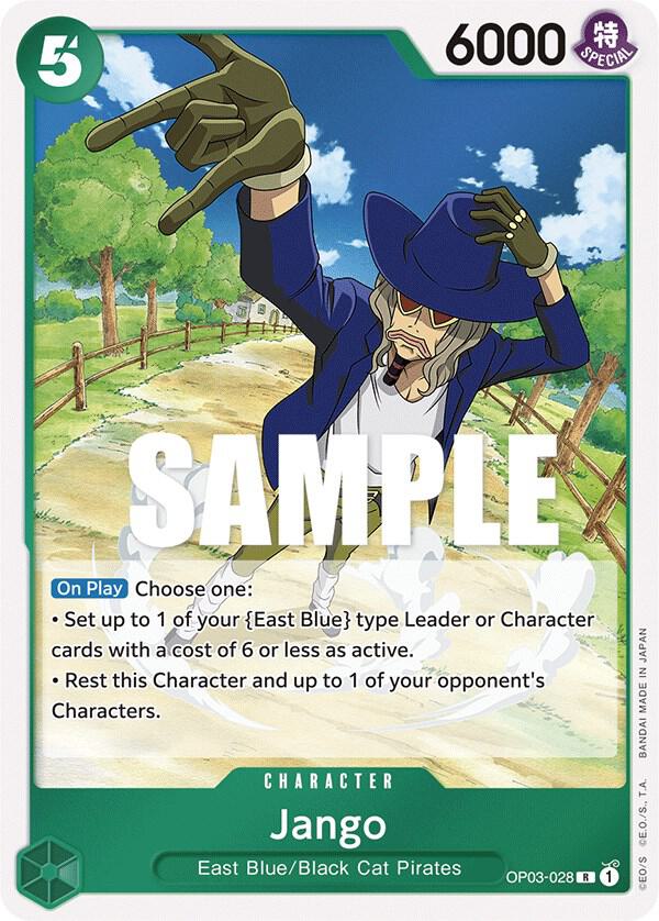 One Piece OP03 Pillars of Strength Singles - Green