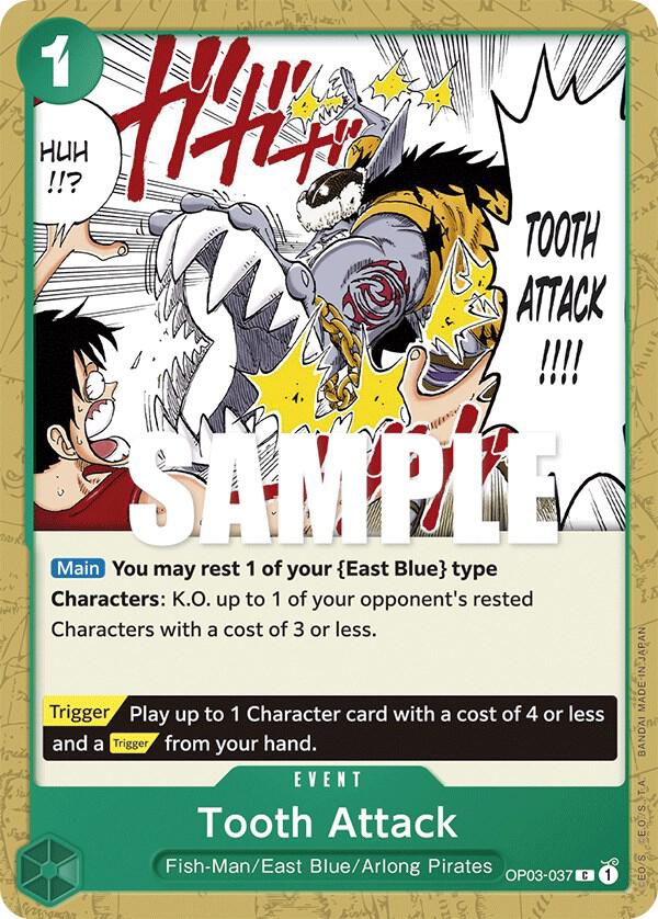 One Piece OP03 Pillars of Strength Singles - Green