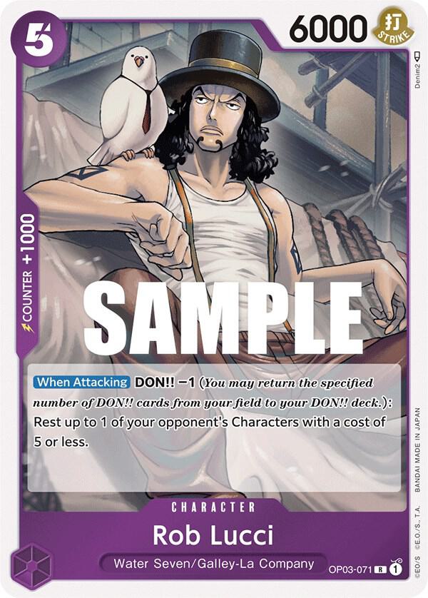 One Piece OP03 Pillars of Strength Singles - Purple