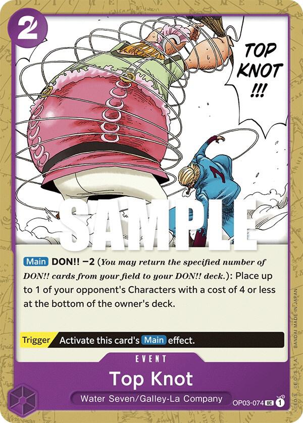 One Piece OP03 Pillars of Strength Singles - Purple
