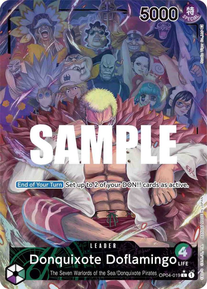 One Piece OP04 Kingdoms of Intrigue Singles - Green