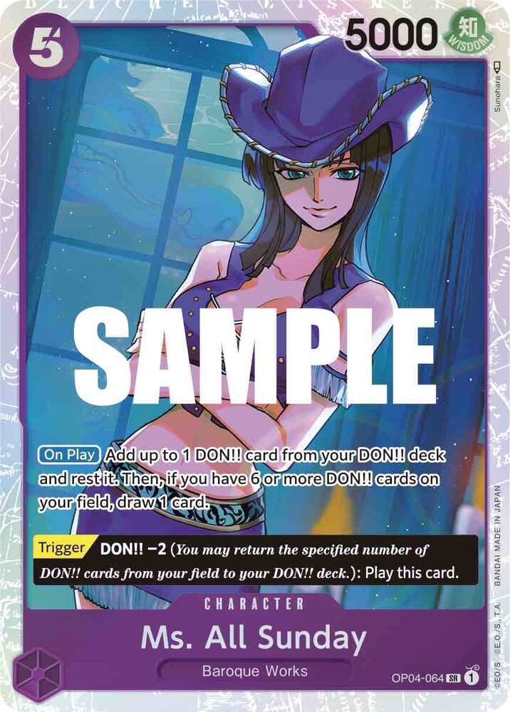 One Piece OP04 Kingdoms of Intrigue Singles - Purple