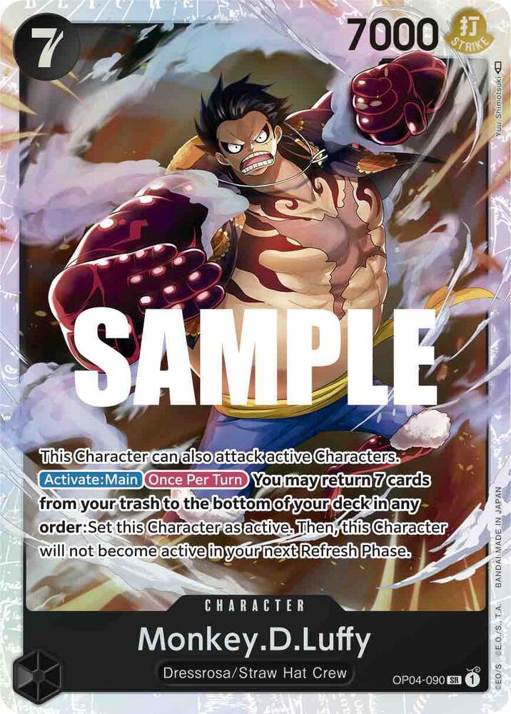 One Piece OP04 Kingdoms of Intrigue Singles - Black