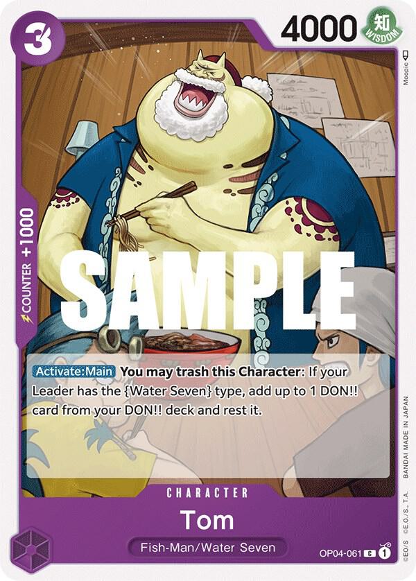 One Piece OP04 Kingdoms of Intrigue Singles - Purple