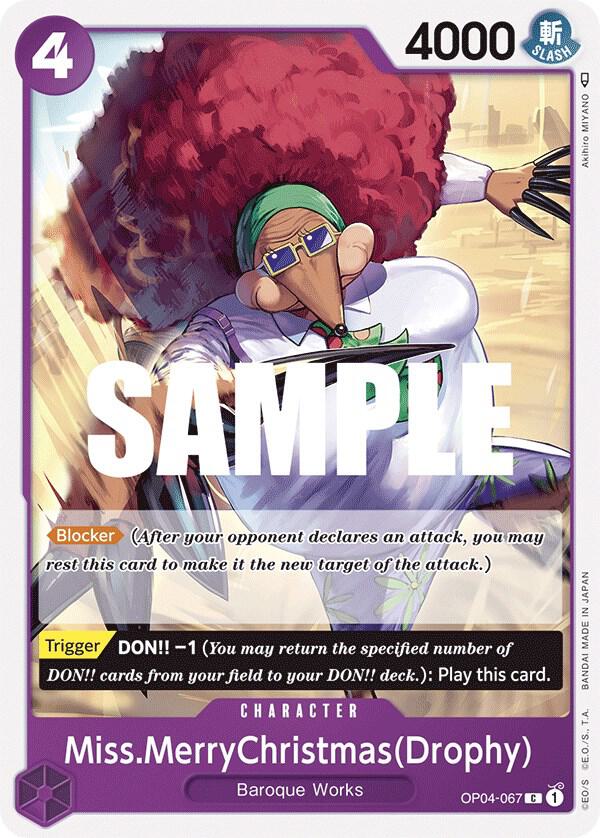 One Piece OP04 Kingdoms of Intrigue Singles - Purple