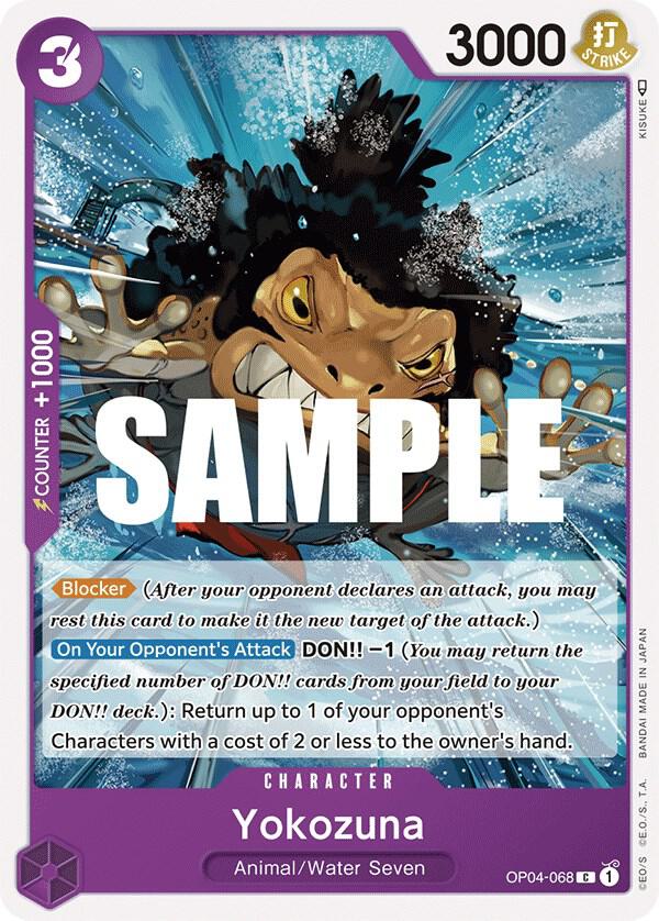 One Piece OP04 Kingdoms of Intrigue Singles - Purple