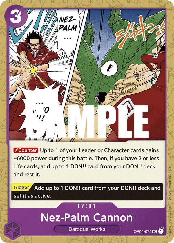 One Piece OP04 Kingdoms of Intrigue Singles - Purple