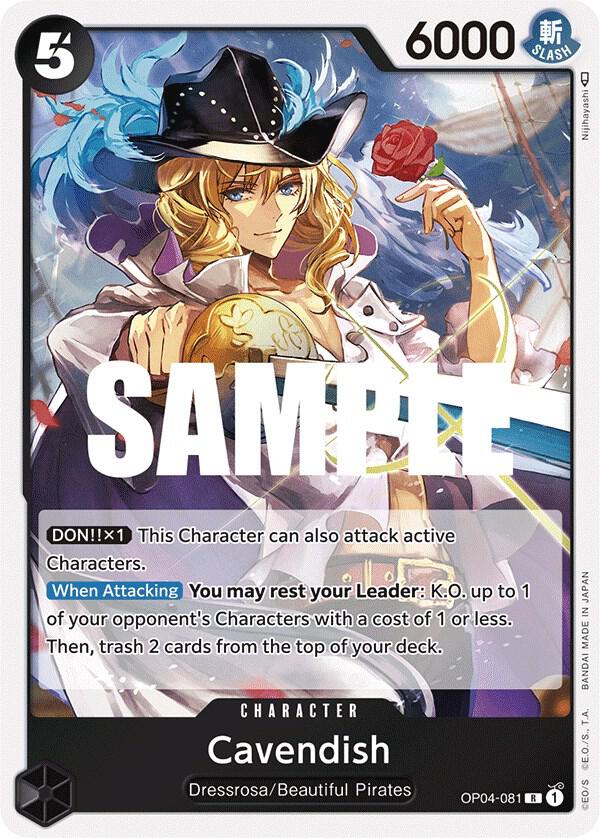 One Piece OP04 Kingdoms of Intrigue Singles - Black