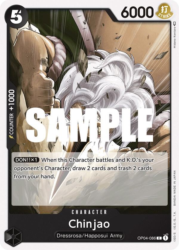 One Piece OP04 Kingdoms of Intrigue Singles - Black