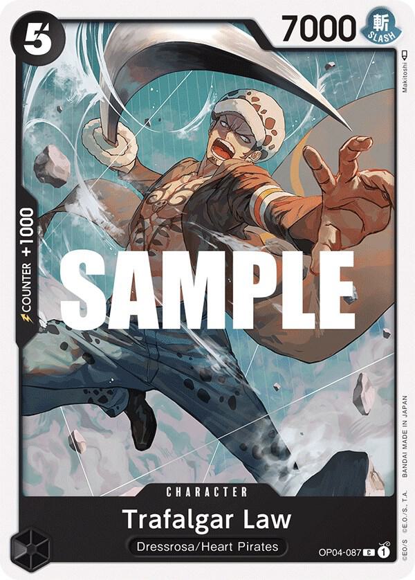 One Piece OP04 Kingdoms of Intrigue Singles - Black