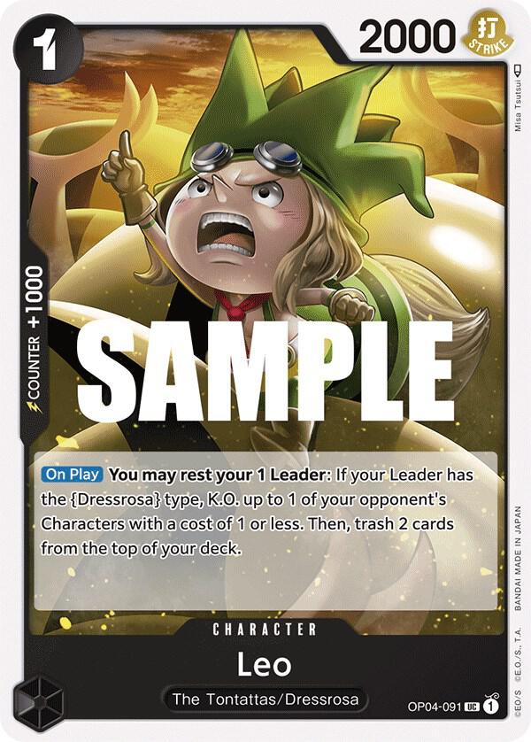 One Piece OP04 Kingdoms of Intrigue Singles - Black