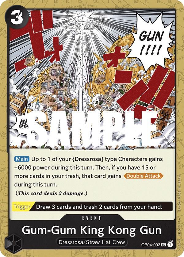 One Piece OP04 Kingdoms of Intrigue Singles - Black