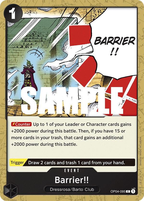 One Piece OP04 Kingdoms of Intrigue Singles - Black