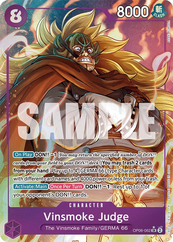 One Piece OP06 Wings of the Captain - Purple