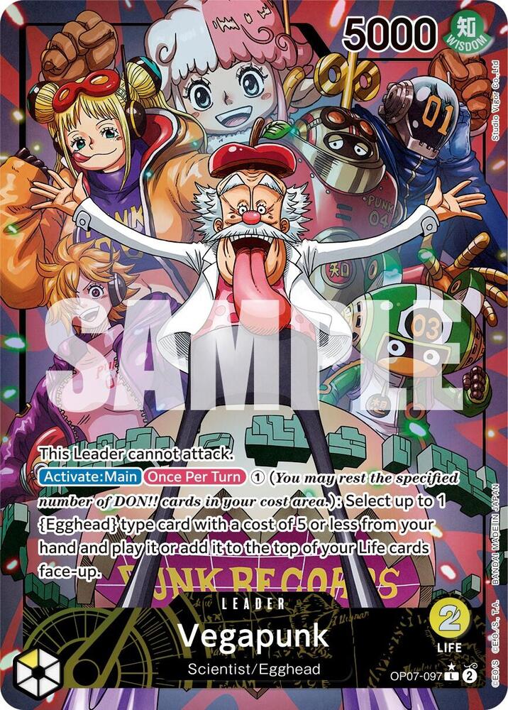 One Piece OP07 500 Years in The Future - Yellow