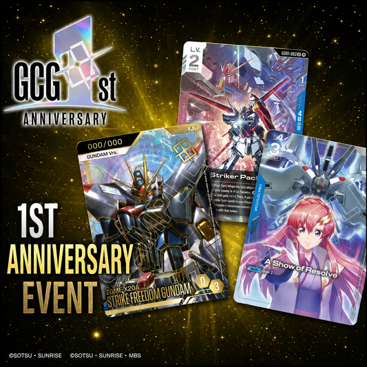 GUNDAM CARD GAME 1st Anniversary Event