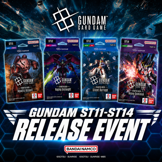 GUNDAM CARD GAME ST11-14 Release Event