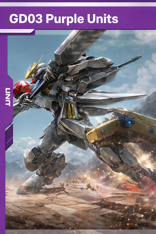 Gundam - Steel Requiem - Purple Units