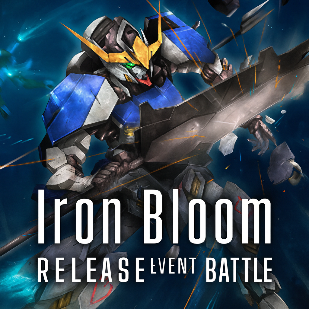 GUNDAM ST05 Iron Bloom Release Event BYO